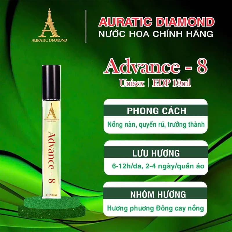 Advance – 8 – Nước Hoa Phương Đông Cay Nồng, Bí Ẩn & Quyến Rũ thumbnail 4