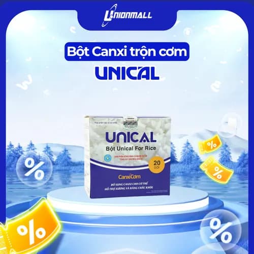 Canxi Cơm Unical for Rice Nhật Bản: Giải Pháp Bổ Sung Canxi Đột Phá Cho Cả Gia Đình