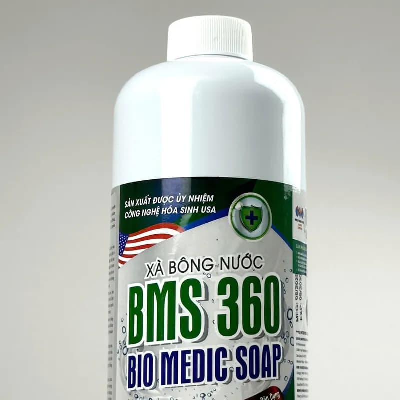 XÀ BÔNG NƯỚC BMS 360 (BIO MEDIC SOAP) thumbnail 2