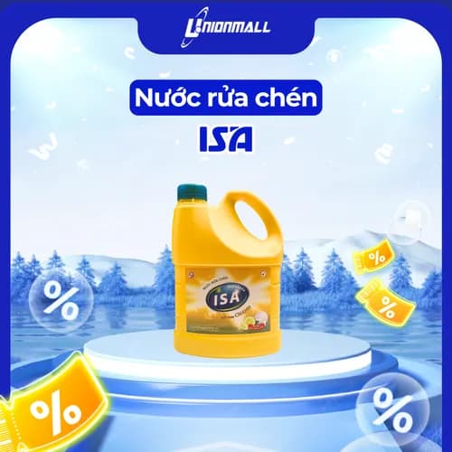 Nước rửa chén ISA 1,5kg Chanh thumbnail 1