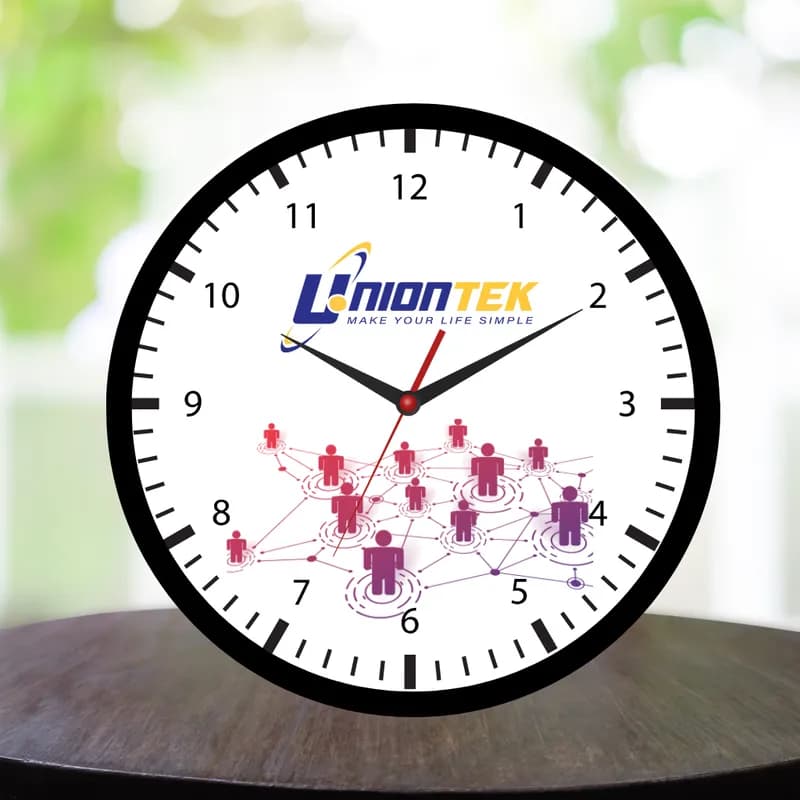 Đồng hồ treo tường uniontek 30cm thumbnail 3
