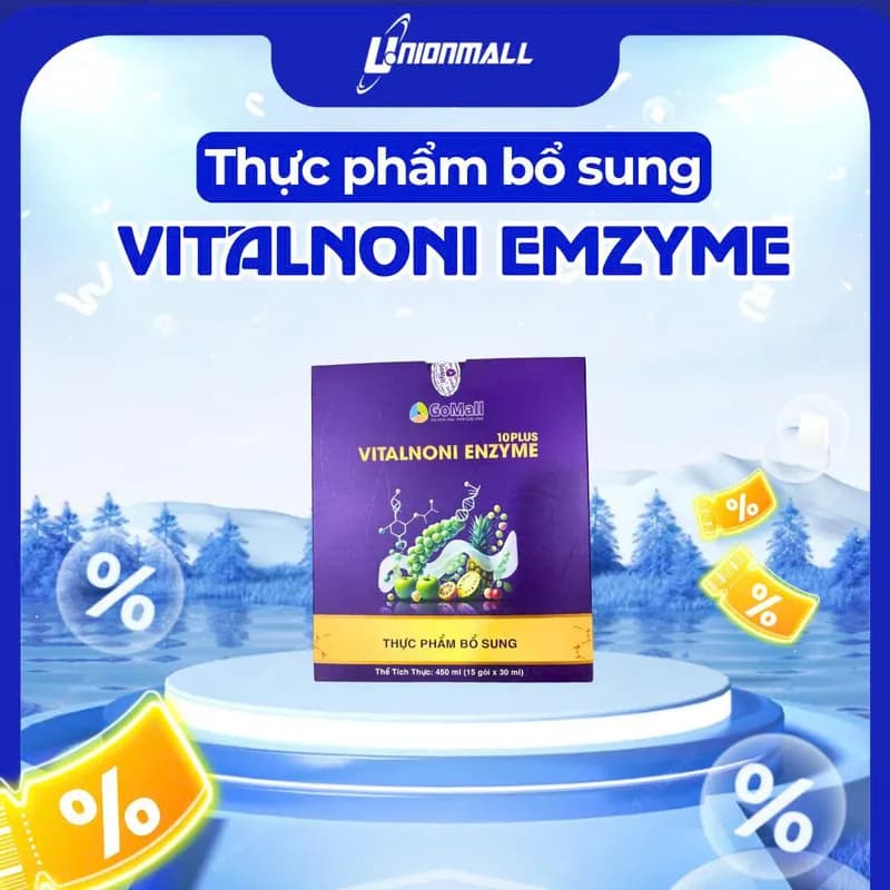 Thực phẩm bổ sung Vitalnoni Enzyme 10Plus  ( Hộp 15 gói ) thumbnail 2
