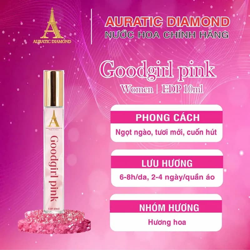 Good Girl Pink EDP – Nước Hoa Nữ Ngọt Ngào, Thanh Lịch & Mạnh Mẽ thumbnail 4