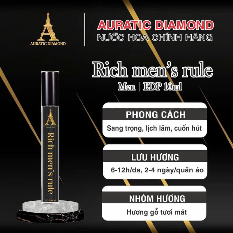 Rich men’s Rule – Nước Hoa Nam Quyền Lực, Lịch Lãm & Cuốn Hút thumbnail 3