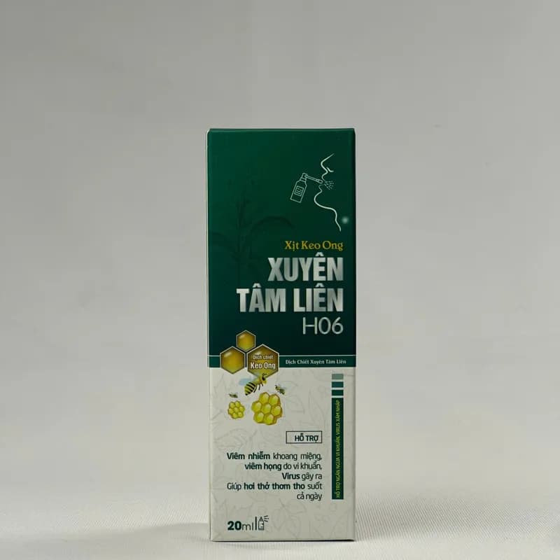 Xịt keo ong xuyên tâm liên H06 thumbnail 5