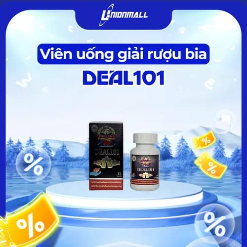 Viên Uống Hỗ Trợ Giải Rượu Deal 101: Giải Pháp Giảm Tác Hại Của Bia Rượu, Bảo Vệ Cơ Thể