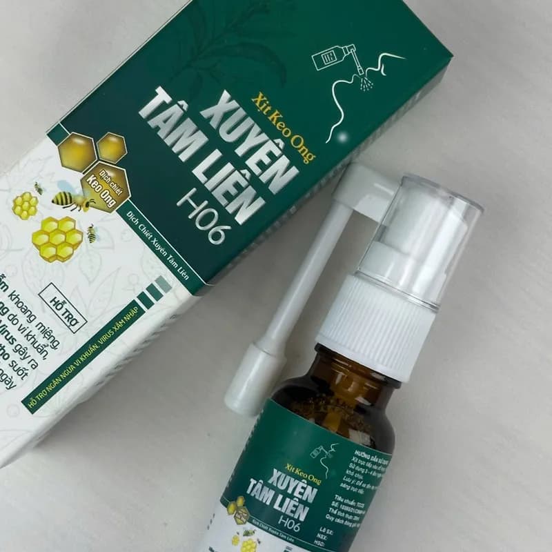 Xịt keo ong xuyên tâm liên H06 thumbnail 4