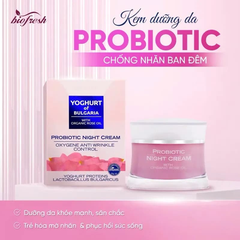 KEM BAN ĐÊM PROBIOTIC 50ML - GIÚP DA NGHỈ NGỚI VÀ TÁI SINH TRONG GIẤC NGỦ thumbnail 3