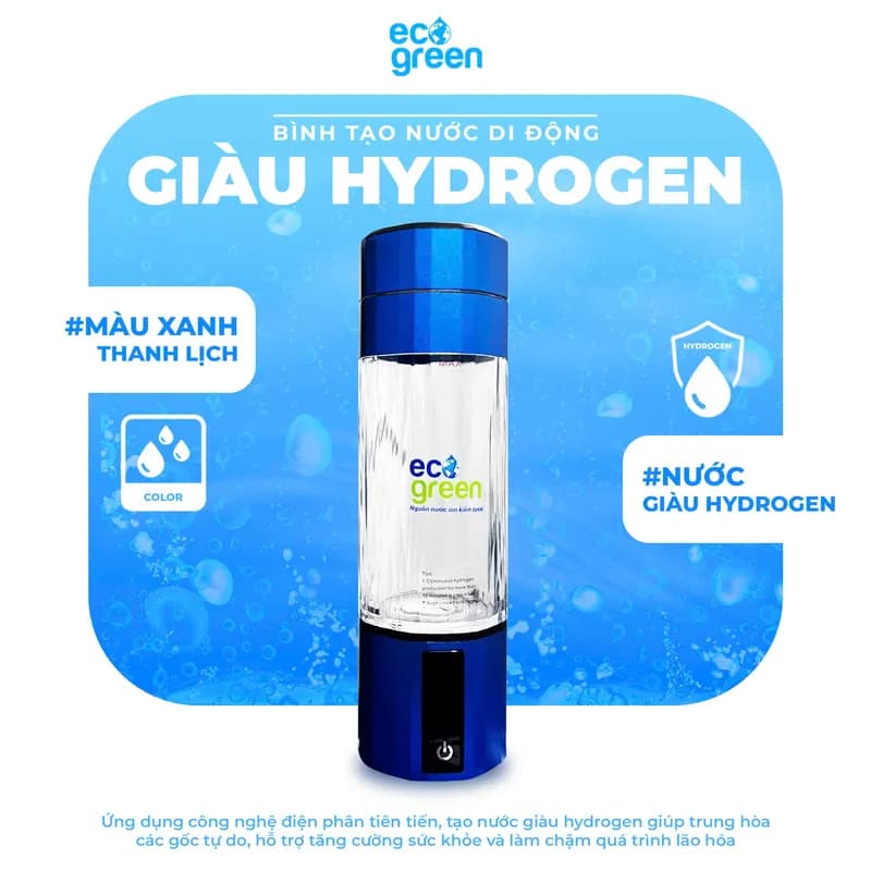 Bình tạo nước di động Hydrogen thumbnail 12