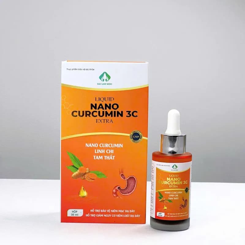 NANO CURCUMIN 3C EXTRA BẢO VỆ DẠ DÀY HỖ TRỢ TIÊU HOÁ thumbnail 3