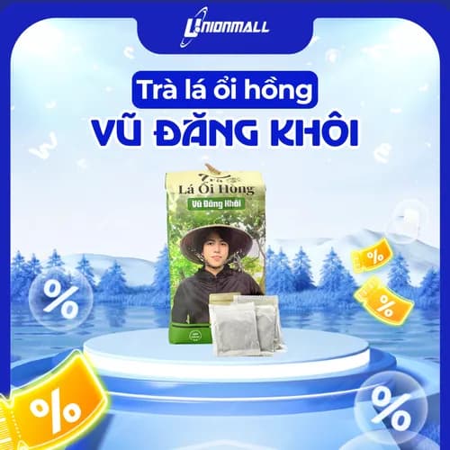Trà lá ổi hồng dạng túi lọc 4g Vũ Đăng Khôi - Tan mỡ giảm cân, ngừa tiểu đường thumbnail 1