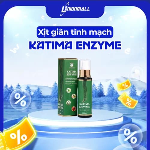 Xịt Giãn Tĩnh Mạch Katima Enzyme: Giải Pháp Hỗ Trợ Giảm Nặng Nề, Đau Rát Cho Đôi Chân