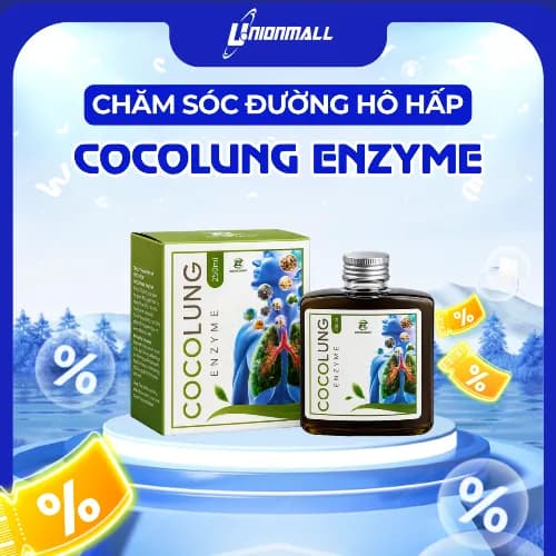 COCOLUNG ENZYME – Xoa Dịu Cơn Ho, Bảo Vệ Đường Hô Hấp thumbnail 1