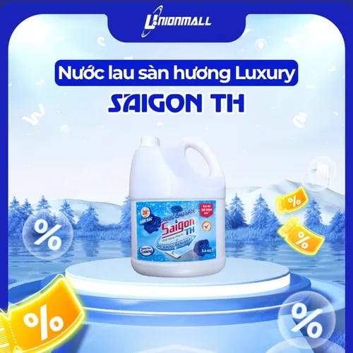 Nước lau sàn Saigon TH 3.6kg hương hoa Luxury