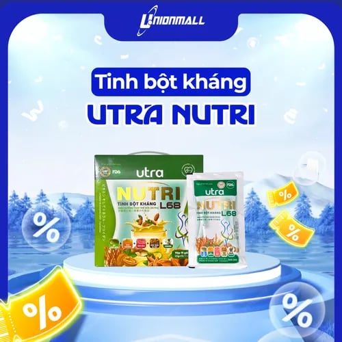 Tinh Bột Kháng Utra Nutri L68: Giải Pháp Nuôi Dưỡng Hệ Tiêu Hóa Khỏe Mạnh