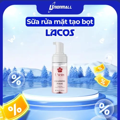 Sữa Rửa Mặt Tạo Bọt Cho Da Dầu Mụn LAcos – Cleansing Foam (100ml)
