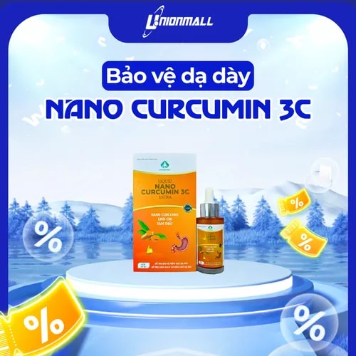 NANO CURCUMIN 3C EXTRA BẢO VỆ DẠ DÀY HỖ TRỢ TIÊU HOÁ - Ảnh 1