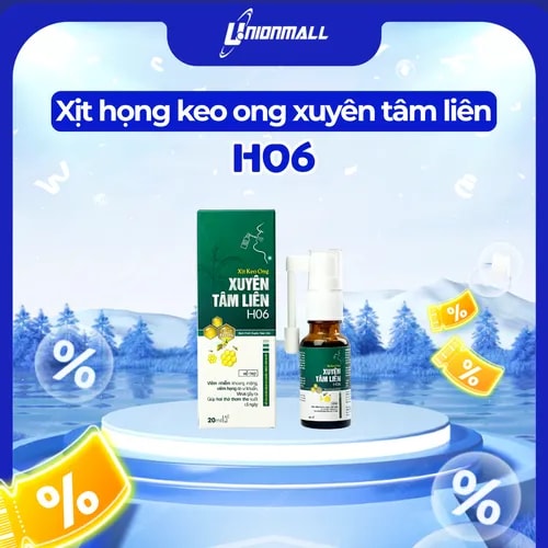 Xịt keo ong xuyên tâm liên H06 - Ảnh 1
