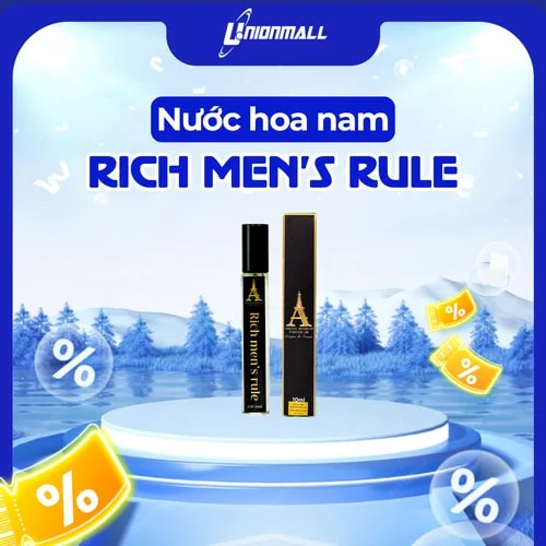 Rich men’s Rule – Nước Hoa Nam Quyền Lực, Lịch Lãm & Cuốn Hút - Ảnh 1