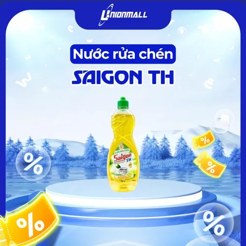 Nước rửa chén saigon th 750gram hương chanh - Ảnh 1